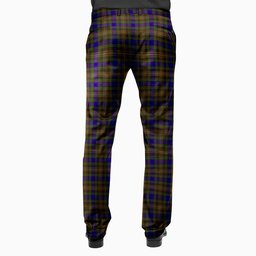 ScotsTee Shop Scottish Highfield Hunting Men's Tartan Trousers Plaid Trews - Regular Fit