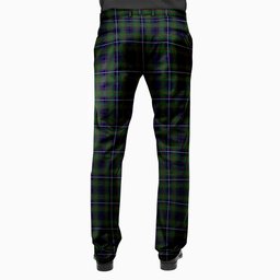 ScotsTee Shop Scottish Humphries Men's Tartan Trousers Plaid Trews - Regular Fit