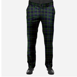 ScotsTee Shop Scottish Humphries Men's Tartan Trousers Plaid Trews - Regular Fit