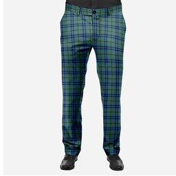 ScotsTee Shop Scottish Keith Men's Tartan Trousers Plaid Trews - Regular Fit