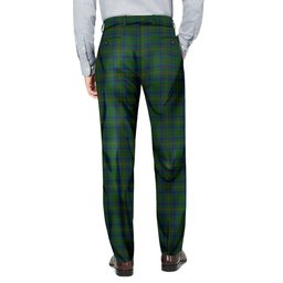 ScotsTee Shop Scottish Kennedy Men's Tartan Trousers Plaid Trews - Regular Fit