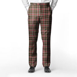 ScotsTee Shop Scottish Jacobite Dress 1 Men's Tartan Trousers Plaid Trews - Regular Fit