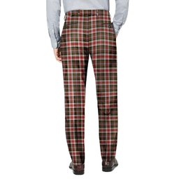 ScotsTee Shop Scottish Jacobite Dress 1 Men's Tartan Trousers Plaid Trews - Regular Fit