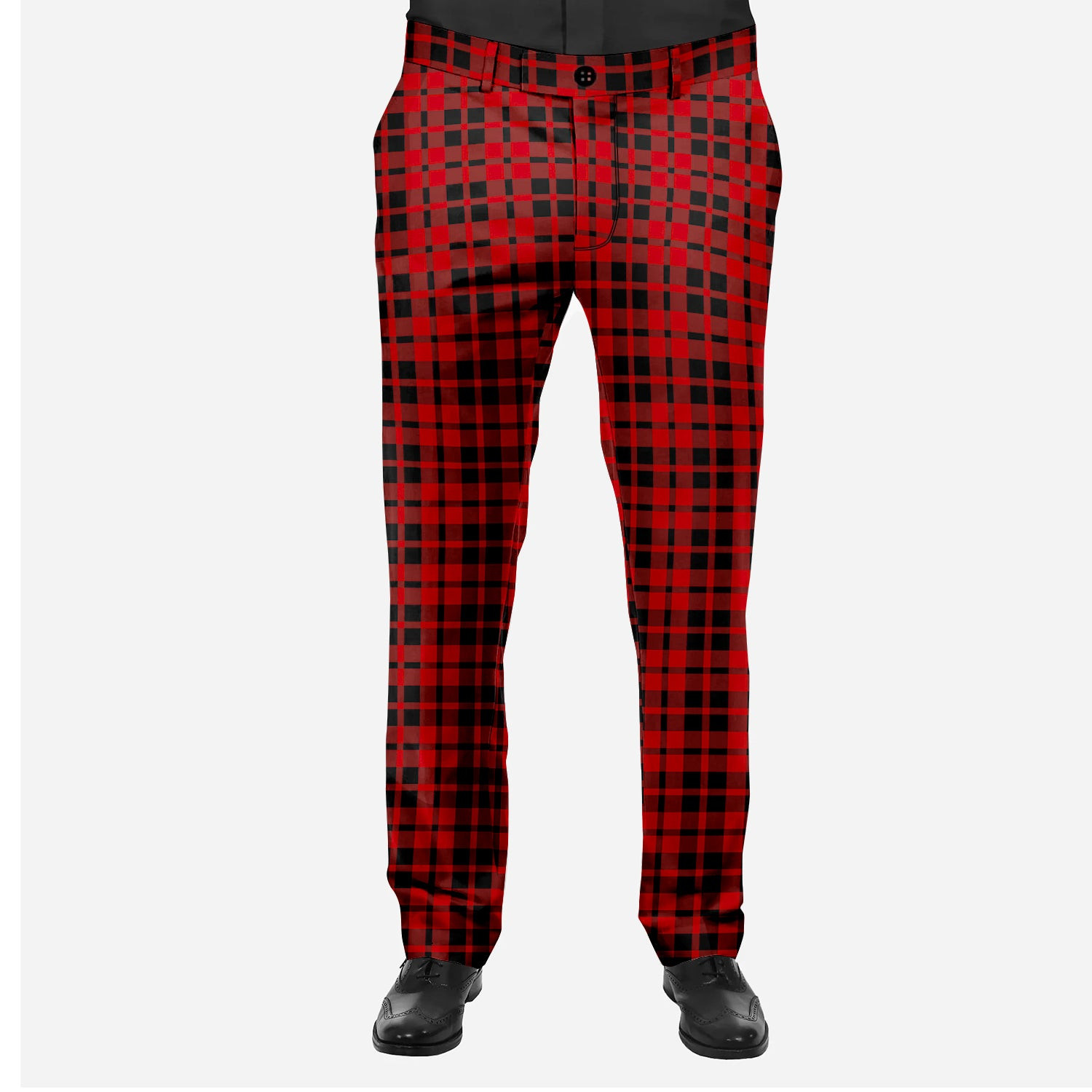 ScotsTee Shop Scottish Hog Men's Tartan Trousers Plaid Trews - Regular Fit