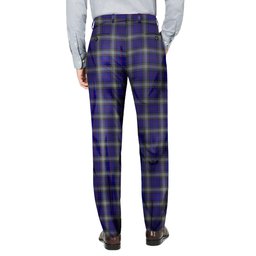 ScotsTee Shop Scottish Kinnaird Men's Tartan Trousers Plaid Trews - Regular Fit