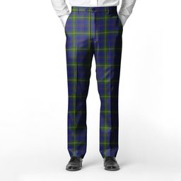 ScotsTee Shop Scottish Joss Men's Tartan Trousers Plaid Trews - Regular Fit