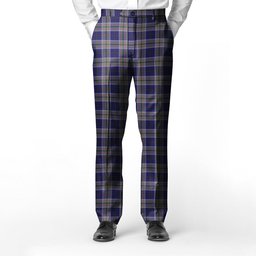 ScotsTee Shop Scottish Heston Men's Tartan Trousers Plaid Trews - Regular Fit