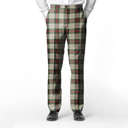 ScotsTee Shop Scottish Hohenzollern Men's Tartan Trousers Plaid Trews - Regular Fit