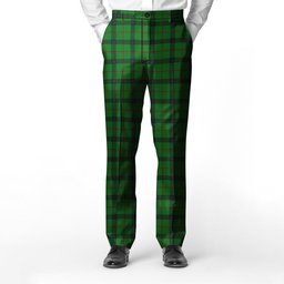 ScotsTee Shop Scottish Kincaid Men's Tartan Trousers Plaid Trews - Regular Fit
