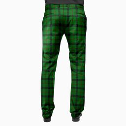 ScotsTee Shop Scottish Kincaid Men's Tartan Trousers Plaid Trews - Regular Fit