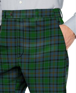 ScotsTee Shop Scottish Hope Vere Men's Tartan Trousers Plaid Trews - Regular Fit