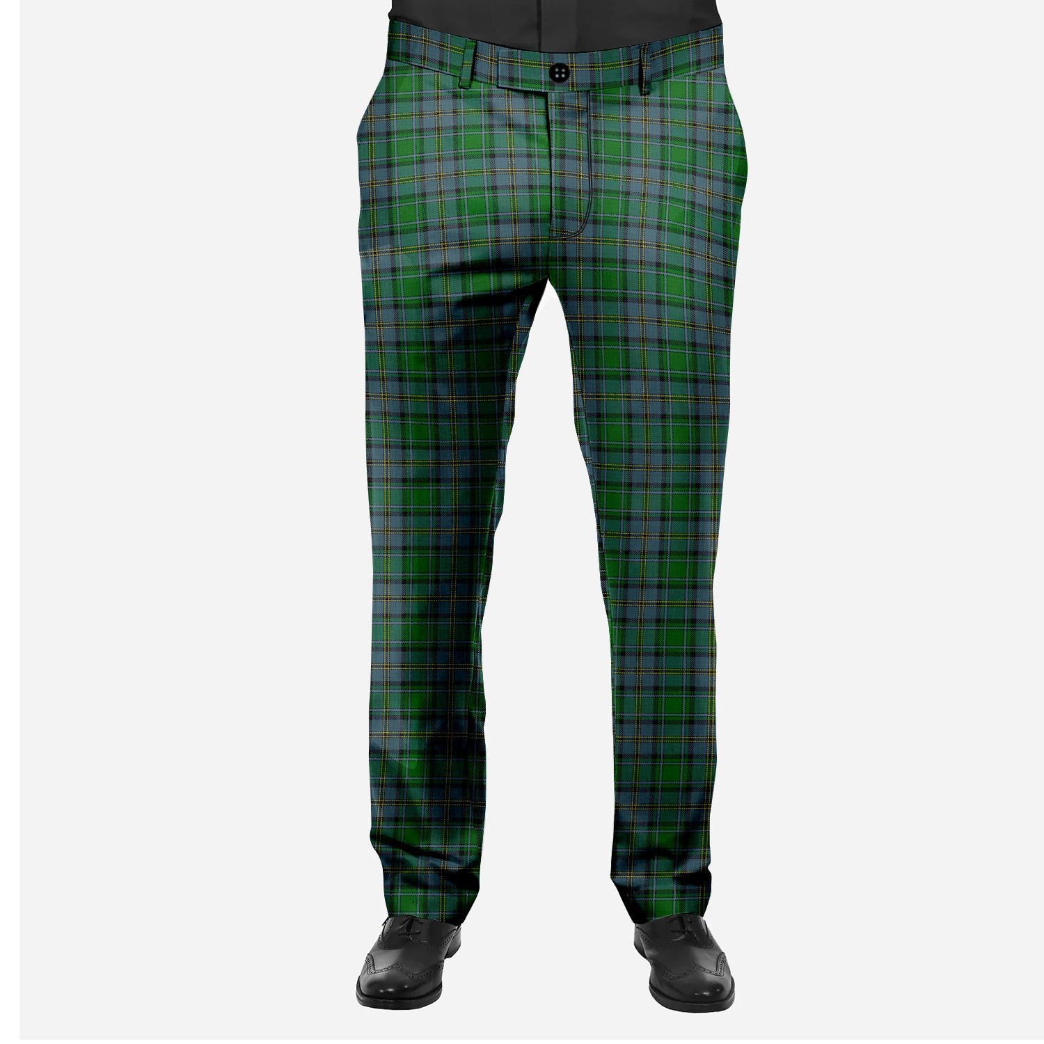 ScotsTee Shop Scottish Hope Vere Men's Tartan Trousers Plaid Trews - Regular Fit