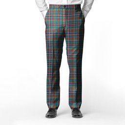 ScotsTee Shop Scottish Hunter Old Modern Men's Tartan Trousers Plaid Trews - Regular Fit