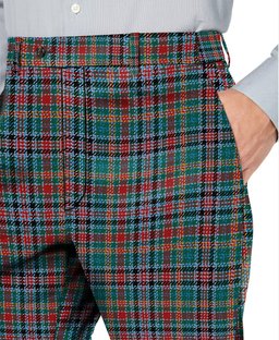 ScotsTee Shop Scottish Hunter Old Modern Men's Tartan Trousers Plaid Trews - Regular Fit