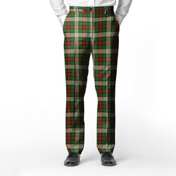 ScotsTee Shop Scottish Hohenzollern Staff Men's Tartan Trousers Plaid Trews - Regular Fit
