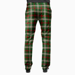 ScotsTee Shop Scottish Hohenzollern Staff Men's Tartan Trousers Plaid Trews - Regular Fit