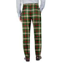 ScotsTee Shop Scottish Hohenzollern Staff Men's Tartan Trousers Plaid Trews - Regular Fit