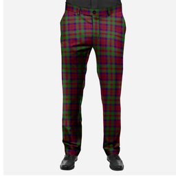ScotsTee Shop Scottish MacBean of Tomatin Men's Tartan Trousers Plaid Trews - Regular Fit
