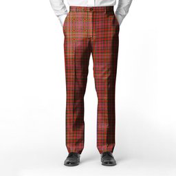 ScotsTee Shop Scottish MacAlister Modern SC Men's Tartan Trousers Plaid Trews - Regular Fit