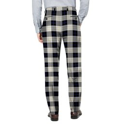 ScotsTee Shop Scottish Kennison Men's Tartan Trousers Plaid Trews - Regular Fit