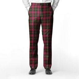 ScotsTee Shop Scottish Hunter of Bute Men's Tartan Trousers Plaid Trews - Regular Fit