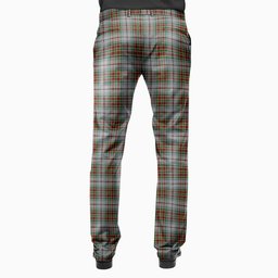 ScotsTee Shop Scottish MacBean Dress Men's Tartan Trousers Plaid Trews - Regular Fit