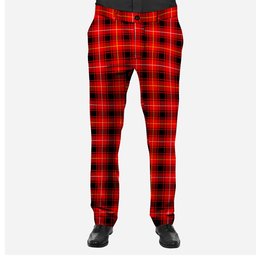 ScotsTee Shop Scottish MacIver Modern SC Men's Tartan Trousers Plaid Trews - Regular Fit