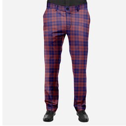 ScotsTee Shop Scottish MacGregor of Glengyle Men's Tartan Trousers Plaid Trews - Regular Fit