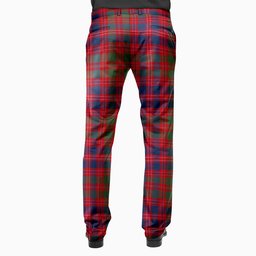 ScotsTee Shop Scottish MacColl Old Modern Men's Tartan Trousers Plaid Trews - Regular Fit