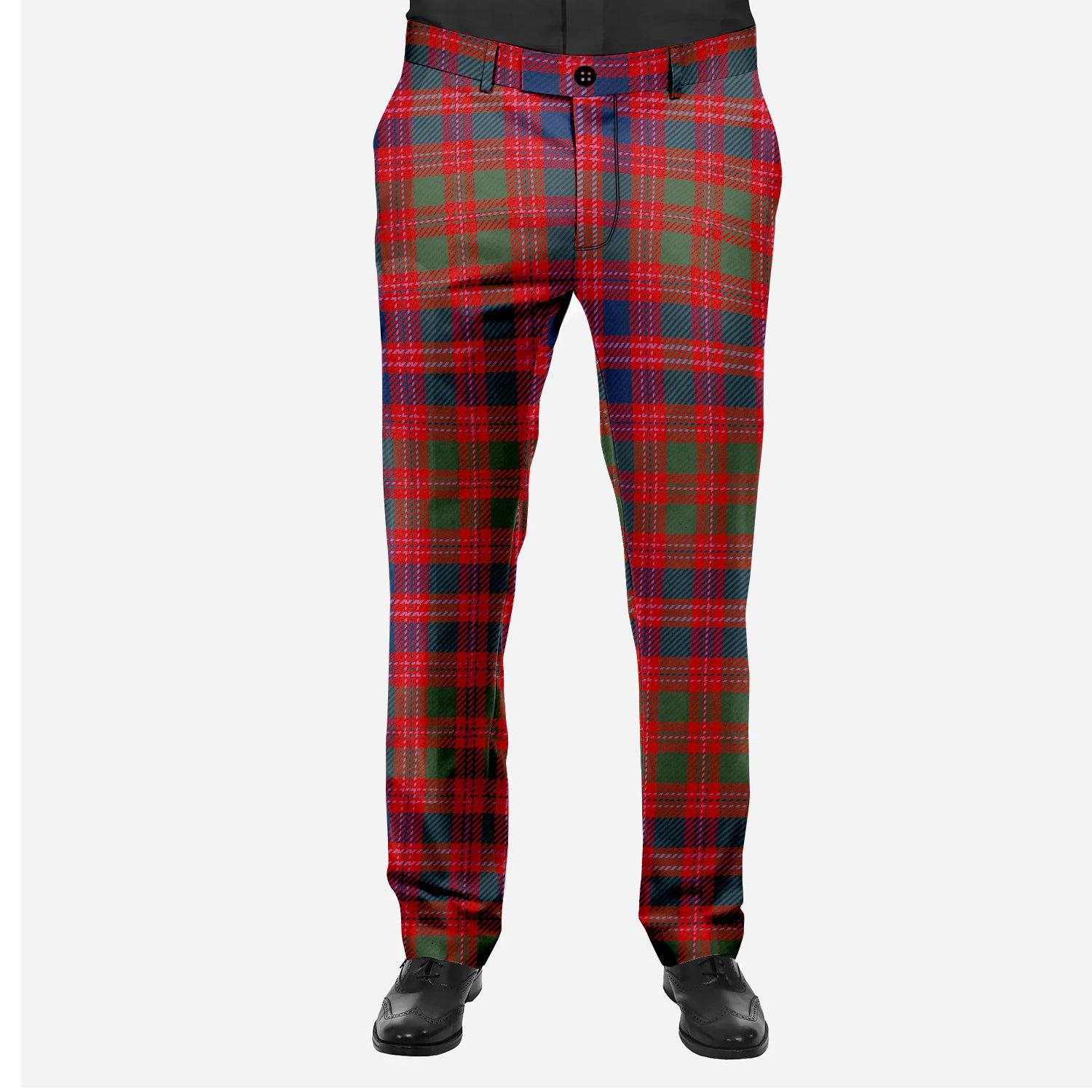 ScotsTee Shop Scottish MacColl Old Modern Men's Tartan Trousers Plaid Trews - Regular Fit