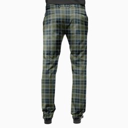 ScotsTee Shop Scottish MacBean Hunting Men's Tartan Trousers Plaid Trews - Regular Fit
