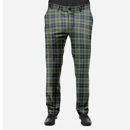 ScotsTee Shop Scottish MacBean Hunting Men's Tartan Trousers Plaid Trews - Regular Fit