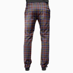 ScotsTee Shop Scottish Lysaght Men's Tartan Trousers Plaid Trews - Regular Fit