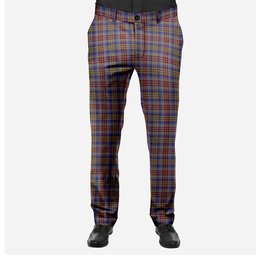 ScotsTee Shop Scottish Lysaght Men's Tartan Trousers Plaid Trews - Regular Fit