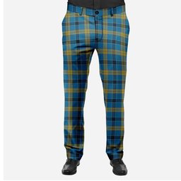 ScotsTee Shop Scottish Laing Men's Tartan Trousers Plaid Trews - Regular Fit