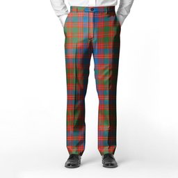 ScotsTee Shop Scottish MacColl Old Ancient Men's Tartan Trousers Plaid Trews - Regular Fit