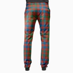 ScotsTee Shop Scottish MacColl Old Ancient Men's Tartan Trousers Plaid Trews - Regular Fit