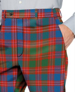 ScotsTee Shop Scottish MacColl Old Ancient Men's Tartan Trousers Plaid Trews - Regular Fit
