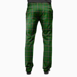 ScotsTee Shop Scottish MacClure Hunting Men's Tartan Trousers Plaid Trews - Regular Fit