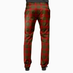 ScotsTee Shop Scottish Livingstone Men's Tartan Trousers Plaid Trews - Regular Fit