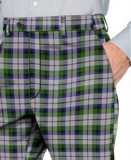 ScotsTee Shop Scottish MacNachten Dress Men's Tartan Trousers Plaid Trews - Regular Fit