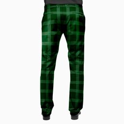ScotsTee Shop Scottish MacKillen Hunting Men's Tartan Trousers Plaid Trews - Regular Fit
