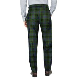 ScotsTee Shop Scottish MacInnes Men's Tartan Trousers Plaid Trews - Regular Fit