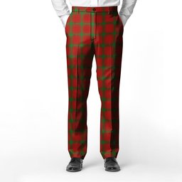 ScotsTee Shop Scottish MacDonald of Sleat Men's Tartan Trousers Plaid Trews - Regular Fit