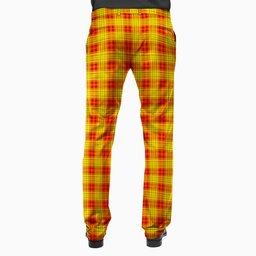 ScotsTee Shop Scottish MacMillan Men's Tartan Trousers Plaid Trews - Regular Fit