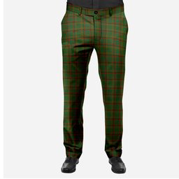 ScotsTee Shop Scottish Macnaghten Hunting Men's Tartan Trousers Plaid Trews - Regular Fit