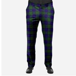 ScotsTee Shop Scottish Leung Men's Tartan Trousers Plaid Trews - Regular Fit