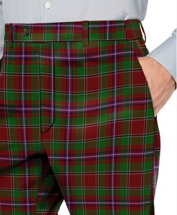 ScotsTee Shop Scottish Leach 1995 Men's Tartan Trousers Plaid Trews - Regular Fit