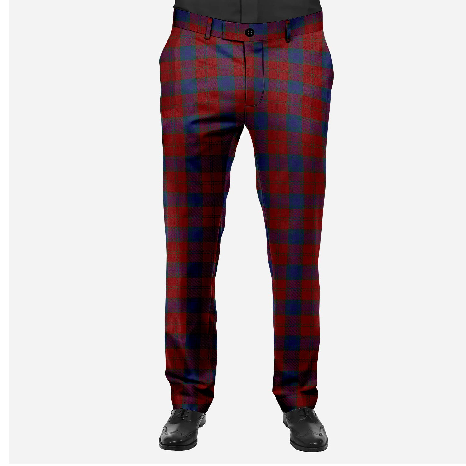 ScotsTee Shop Scottish Lawless Men's Tartan Trousers Plaid Trews - Regular Fit