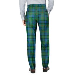 ScotsTee Shop Scottish Lauder Men's Tartan Trousers Plaid Trews - Regular Fit